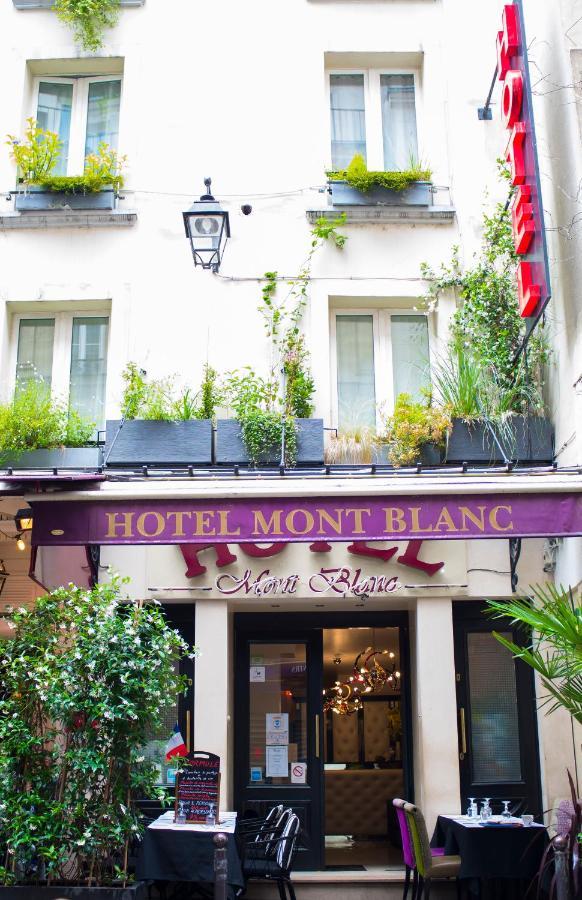 Hotel Du Mont Blanc Párizs Kültér fotó